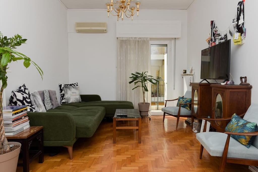 Urban-Vintage Choice 10 Minutes From Acropolis - One Bedroom Афины Экстерьер фото
